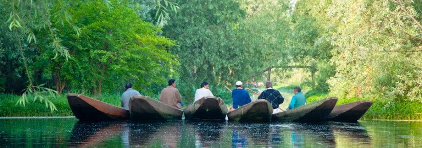 Mi vida sobre el agua (I): los mercados flotantes de Srinagar