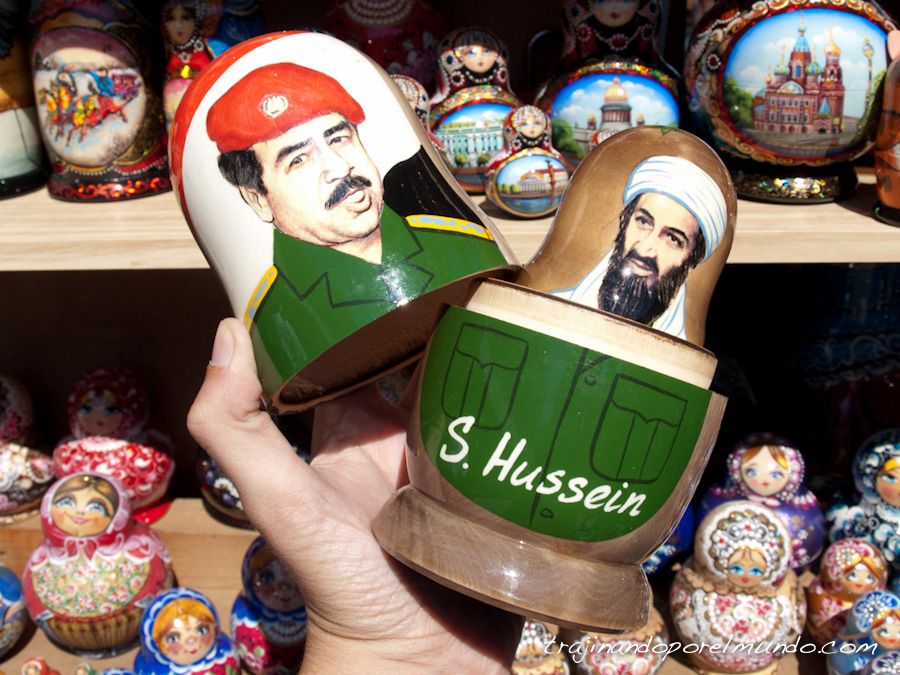 transiberiano, San Petersburgo, Rusia, matrioskas, souvenirs, regalos, compras