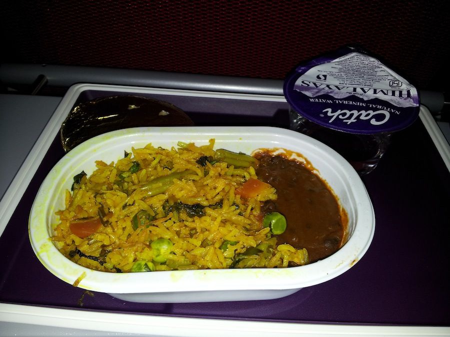 comida, vegetariana, aerolinea, avion